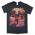 Black - Front - Anthrax Unisex Adult Bloody Eagle World Tour 2018 Back Print Cotton T-Shirt