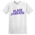 White - Front - Black Sabbath Childrens-Kids Wavy Logo T-Shirt