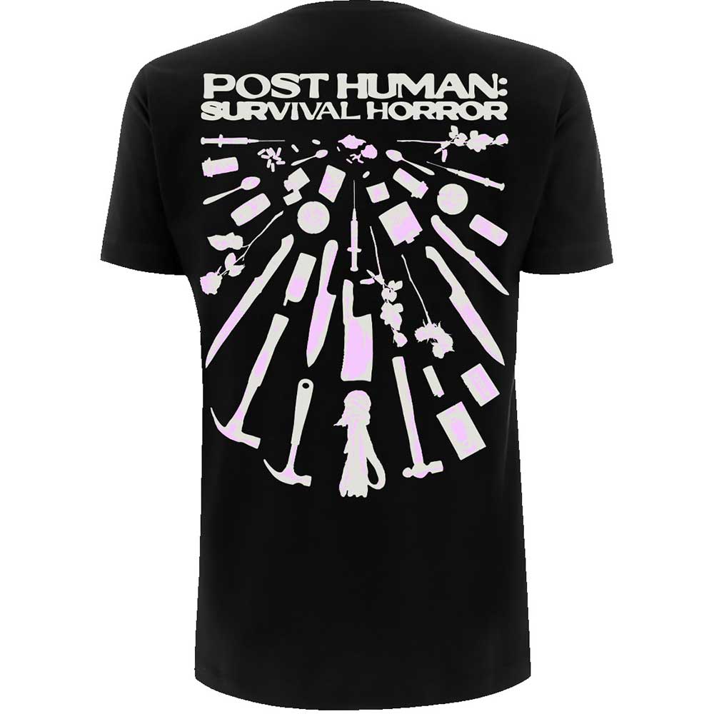 Black - Back - Bring Me The Horizon Unisex Adult Tools Cotton Back Print T-Shirt