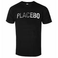 Black - Front - Placebo Unisex Adult Logo Cotton T-Shirt