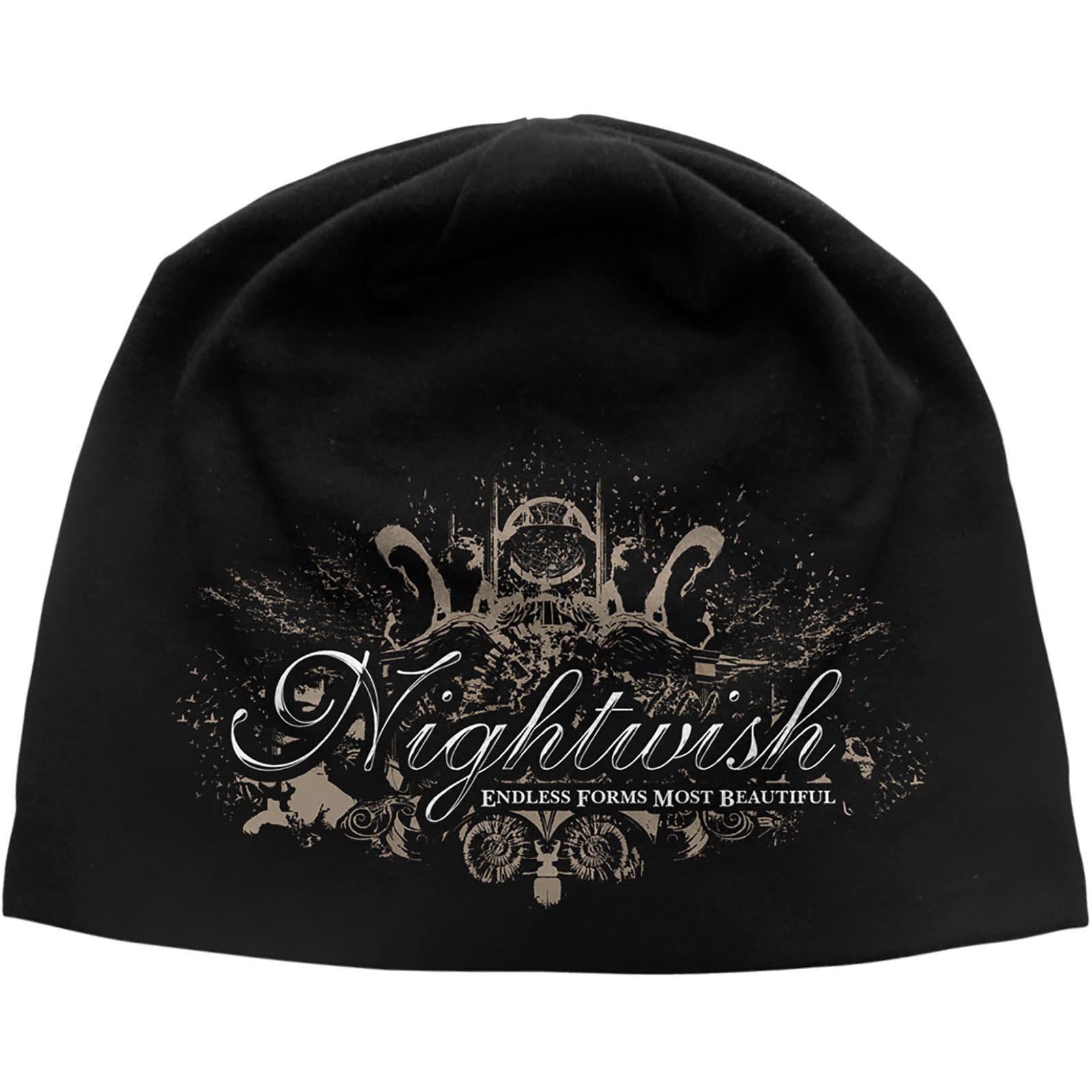 Black - Front - Nightwish Unisex Adult Endless Forms Beanie