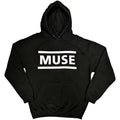 Black - Front - Muse Unisex Adult Logo Hoodie