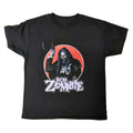 Black - Front - Rob Zombie Childrens-Kids Magician Cotton T-Shirt