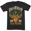 Black - Front - Uriah Heep Unisex Adult Still Rocking Cotton T-Shirt