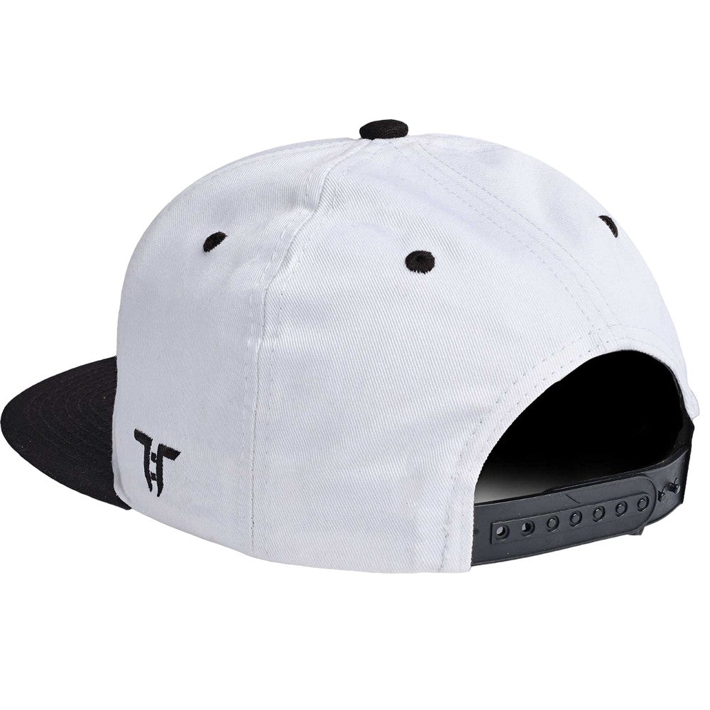 White-Black-Yellow - Side - Tokyo Time Unisex Adult Retro Sport UFC Logo Baseball Cap