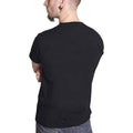 Black - Back - Godsmack Unisex Adult Boston Skull Cotton T-Shirt