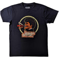 Black - Front - James Brown Unisex Adult Circle Cotton Logo T-Shirt