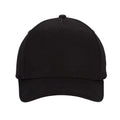 Black - Front - Tokyo Time Unisex Adult Base Snapback Cap