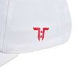 White-Red - Back - Tokyo Time Unisex Adult Pride UFC Logo Baseball Cap