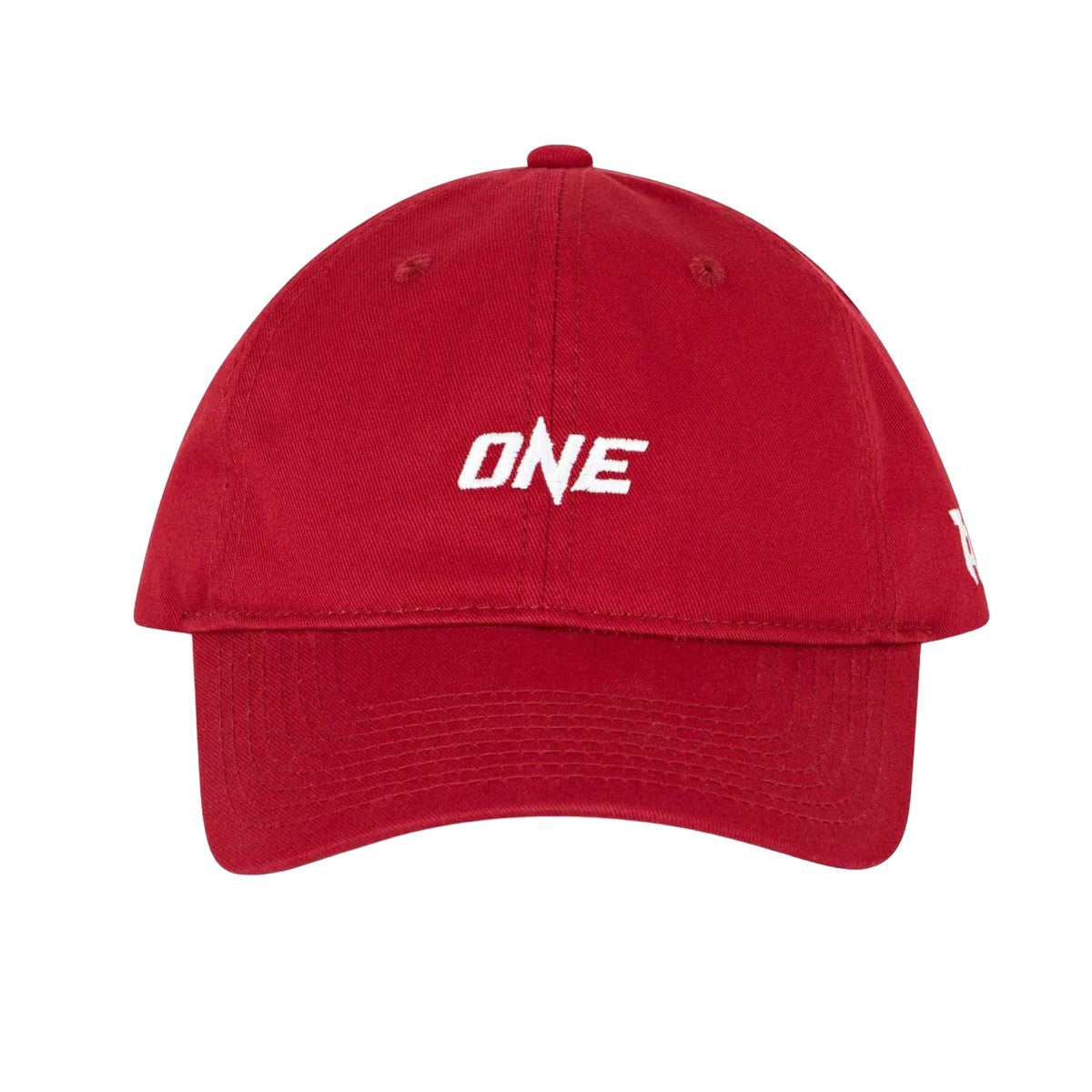 Red-White - Front - Tokyo Time Unisex Adult One Championship Logo Baseball Cap