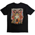 Black - Front - Megadeth Unisex Adult Budokan Cotton T-Shirt