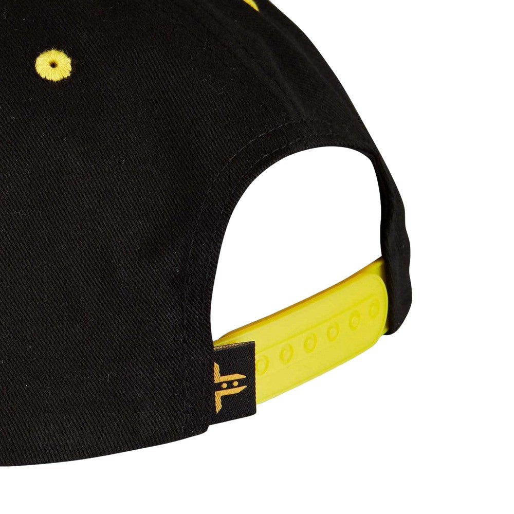 Black-Yellow - Back - Tokyo Time Unisex Adult Alba Berlin Baseball Cap
