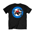 Black - Back - The Jam Unisex Adult Target Logo Back Print Short-Sleeved T-Shirt