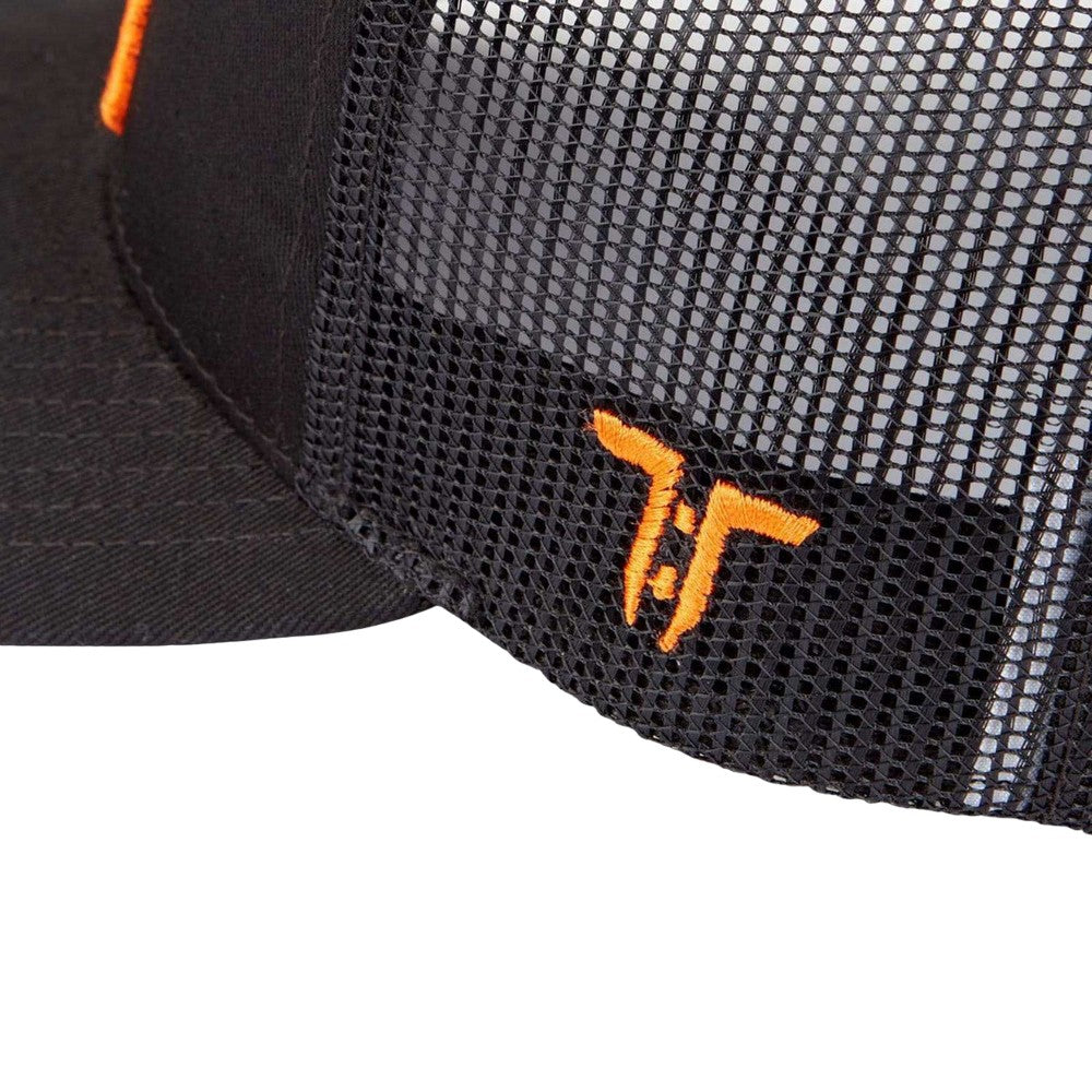 Black-Orange - Lifestyle - Tokyo Time Unisex Adult Sumo Mesh Back Baseball Cap