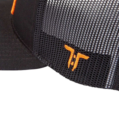 Black-Orange - Lifestyle - Tokyo Time Unisex Adult Sumo Mesh Back Baseball Cap