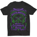 Black - Front - DevilDriver Unisex Adult Cross Guns Cotton T-Shirt