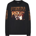 Black - Front - Pantera Unisex Adult Bong Group Long-Sleeved T-Shirt