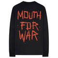 Black - Back - Pantera Unisex Adult Mouth For War Cotton Long-Sleeved T-Shirt