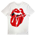 White-Red - Back - The Rolling Stones Unisex Adult Hackney Diamonds Lick Cotton T-Shirt