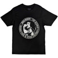 Black - Front - Bon Scott Unisex Adult TWGRRS Circle T-Shirt