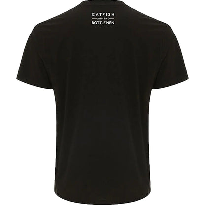 Black - Back - Catfish And The Bottlemen Unisex Adult Toucan Cotton Back Print T-Shirt