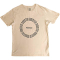Sand - Front - Paramore Unisex Adult Running Out Of Time Circle Cotton T-Shirt
