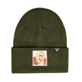 Green - Front - Tokyo Time Unisex Adult Ken Masters Street Fighter 2 Beanie