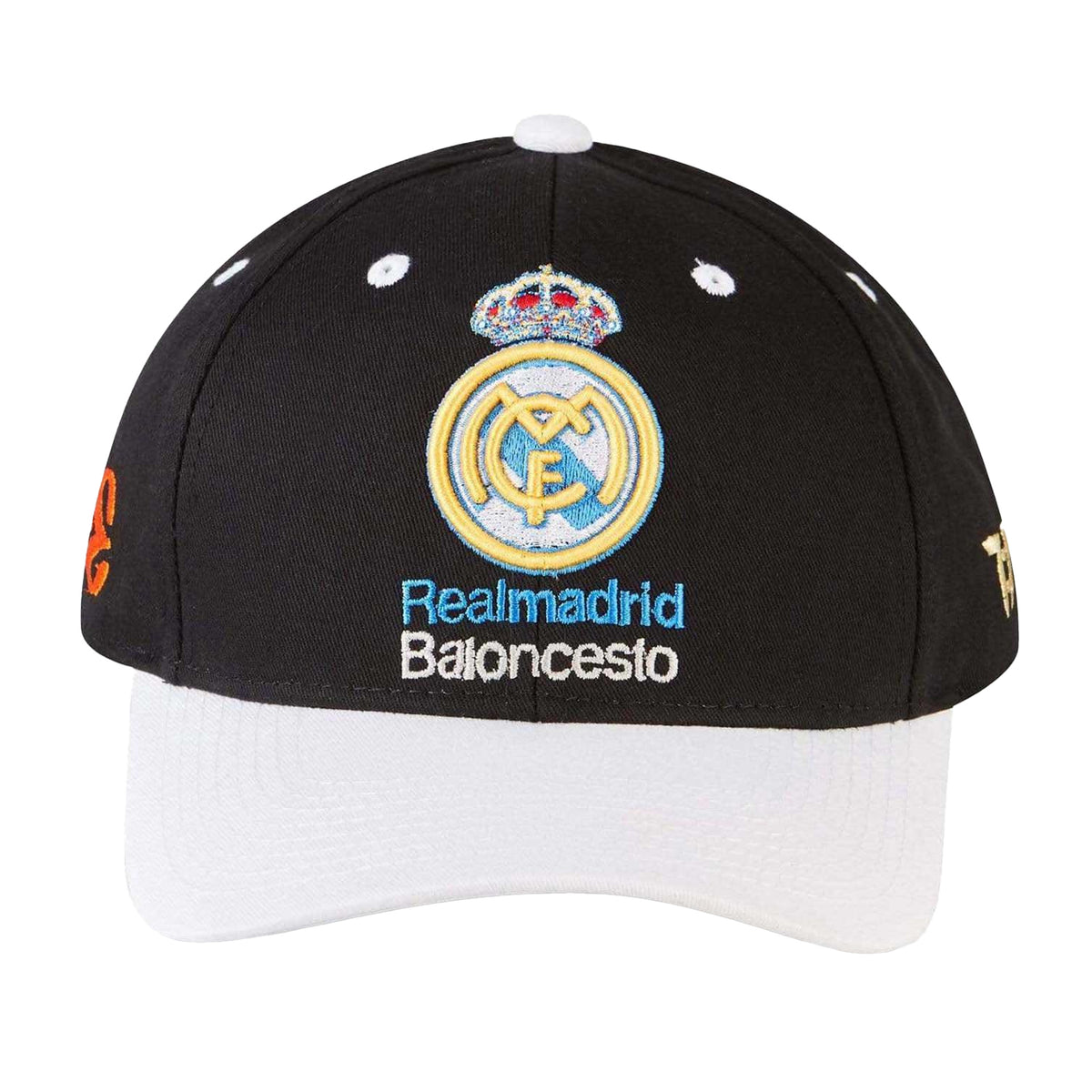 Black-White - Front - Tokyo Time Unisex Adult Real Madrid CF Baseball Cap