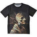 Black - Front - Slipknot Unisex Adult Profile Back Print T-Shirt