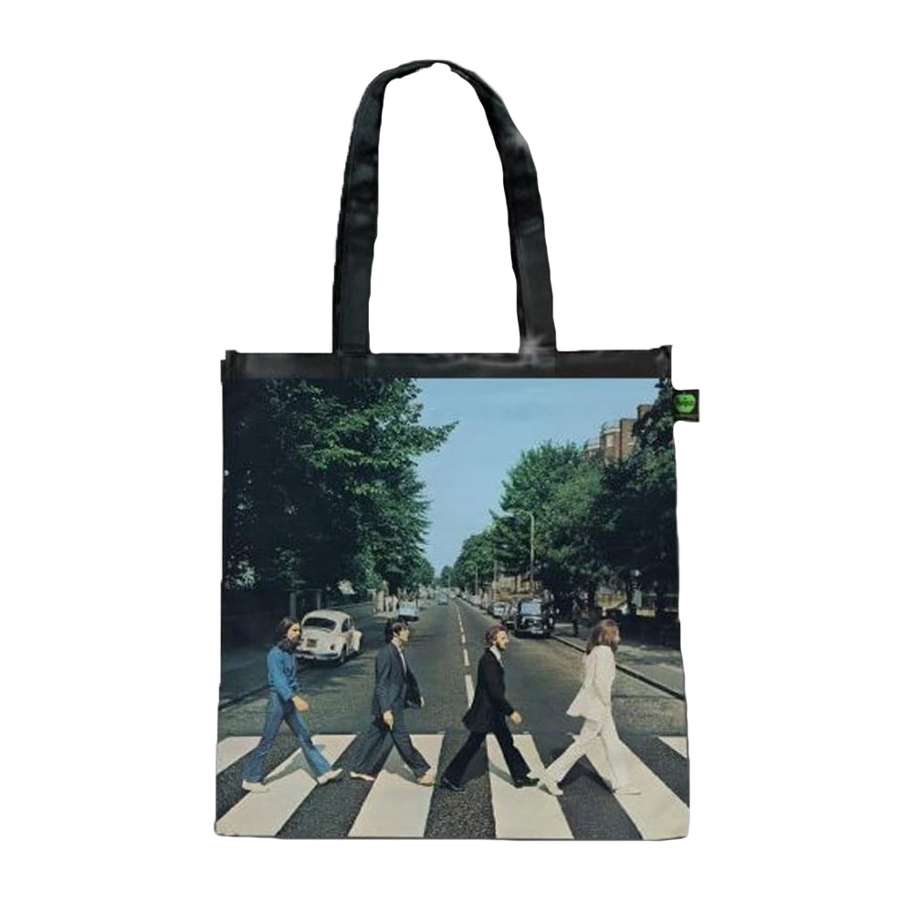 Black-Multicoloured - Front - The Beatles Abbey Road Tote Bag