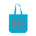 Blue-Red - Back - The Beatles Lady Madonna Back Print Cotton Tote Bag