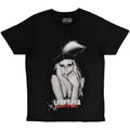 Black - Front - Lady Gaga Unisex Adult Bloody Mary Cotton T-Shirt