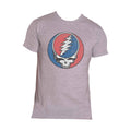 Grey - Front - Grateful Dead Unisex Adult Steal Your Face Classic T-Shirt