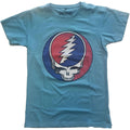 Blue - Front - Grateful Dead Unisex Adult Steal Your Face Classic T-Shirt