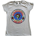 Grey - Front - Grateful Dead Unisex Adult Bertha Circle Vintage Wash T-Shirt