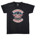 Black - Front - Aerosmith Unisex Adult Boston Pride T-Shirt