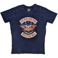 Navy Blue - Front - Aerosmith Unisex Adult Boston Pride T-Shirt