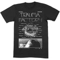 Black - Front - Nothing,Nowhere Unisex Adult Trauma Factor V.2 Cotton T-Shirt