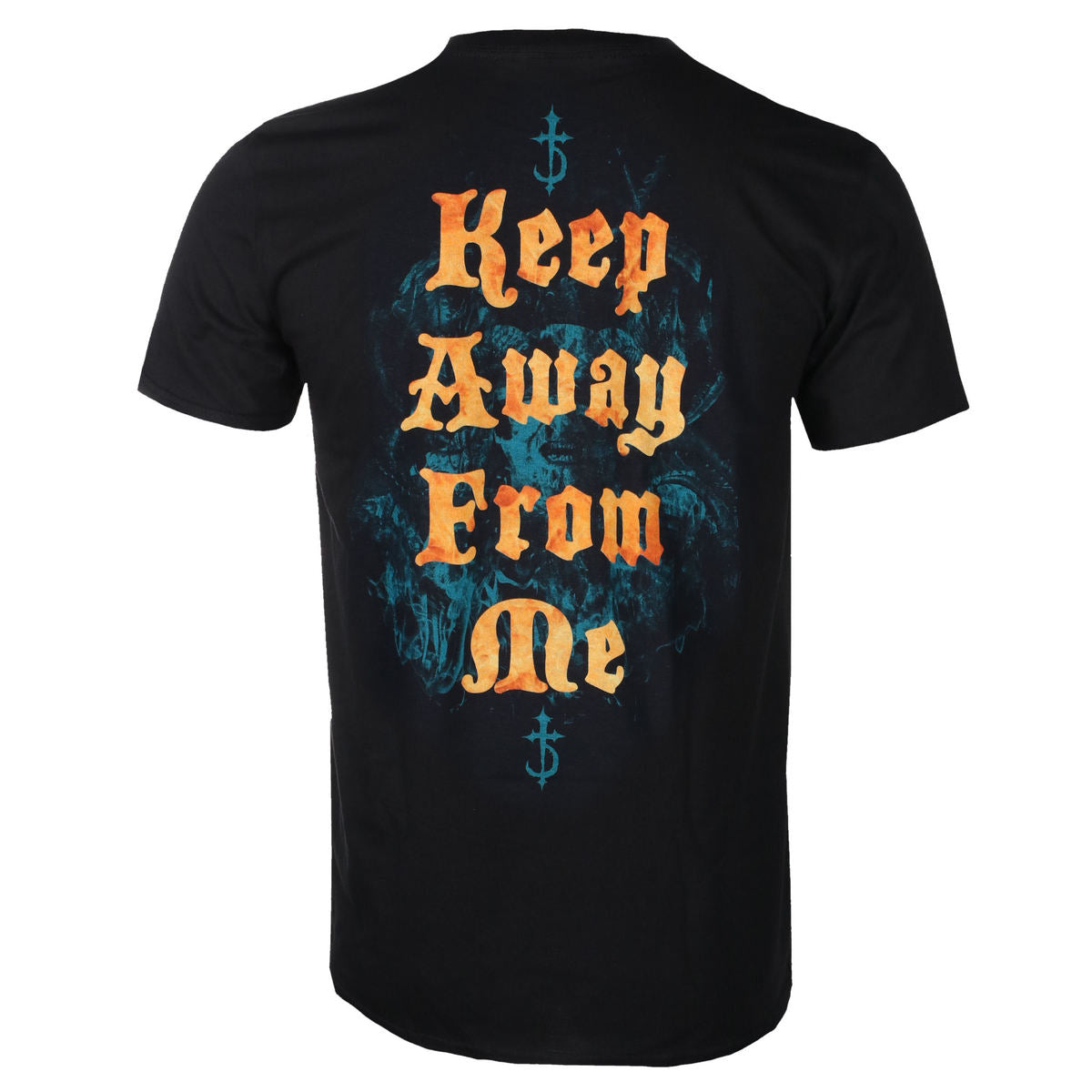 Black - Back - DevilDriver Unisex Adult Keep Away From Me Back Print Cotton T-Shirt