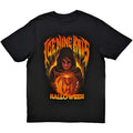 Black - Front - Ice Nine Kills Unisex Adult Halloween Silence Cotton T-Shirt