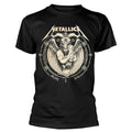 Black - Front - Metallica Unisex Adult Darkness Son Back Print Cotton T-Shirt