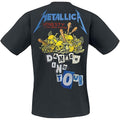 Black - Back - Metallica Unisex Adult Damage Inc Back Print T-Shirt