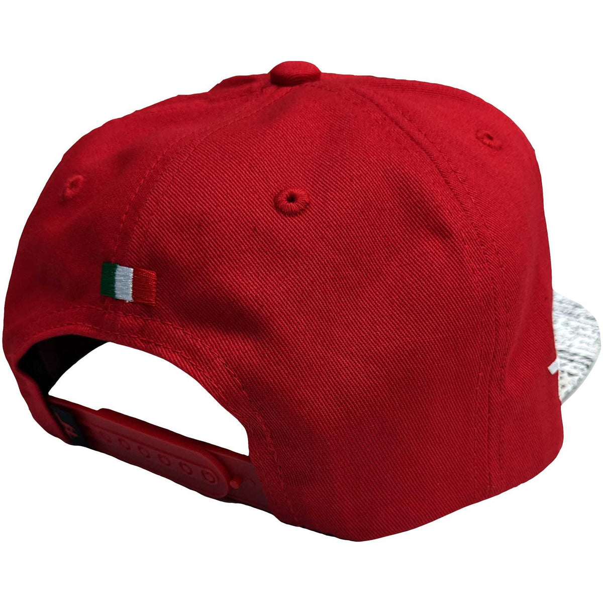 Red-White-Black - Back - Tokyo Time Unisex Adult Prema Baseball Cap