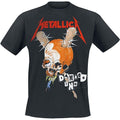Black - Front - Metallica Unisex Adult Damage Inc Back Print T-Shirt