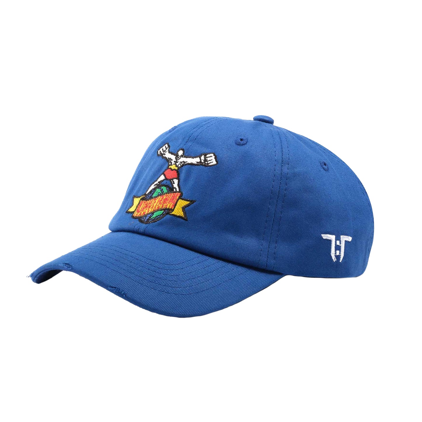 Blue - Front - Tokyo Time Unisex Adult Vintage Ultiman UFC Baseball Cap