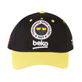 Black-Yellow - Front - Tokyo Time Unisex Adult Fenerbahce Istanbul Baseball Cap