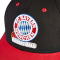 Black-Red - Pack Shot - Tokyo Time Unisex Adult FC Bayern Munich Baseball Cap