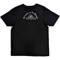 Black-White - Back - Guns N Roses Unisex Adult Classic Bullet Cotton T-Shirt