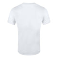 White - Back - David Bowie Unisex Adult Holographic Bolt T-Shirt