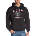 Black - Front - Rush Unisex Adult Department Pullover Hoodie